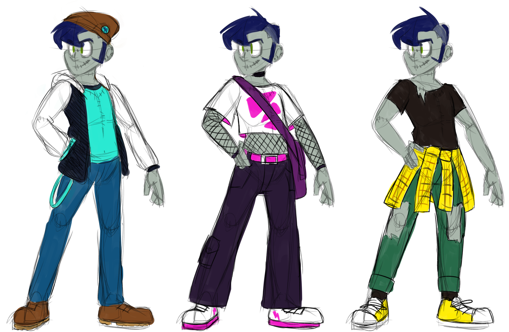 alternate outfit concepts